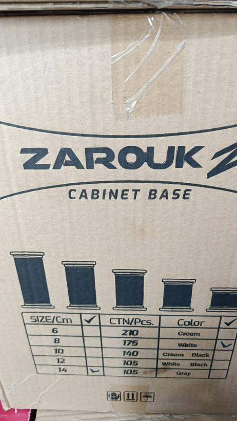 پایه کابینت زاروک