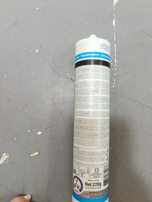 چسب اکواریوم سیلیکون اپل حجم 280گرمی
